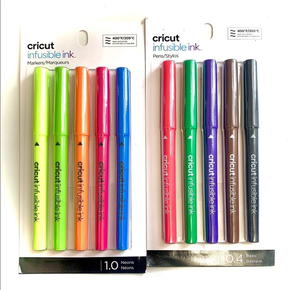 *New* Cricut Infusible Ink Pens and Markers Packs